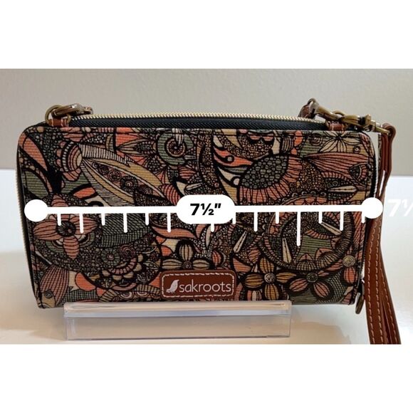 Sakroots Sienna Spirit Desert crossbody/wallet - Picture 6 of 10